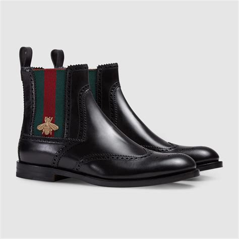 gucci bee chelsea boots|Gucci Chelsea boots men.